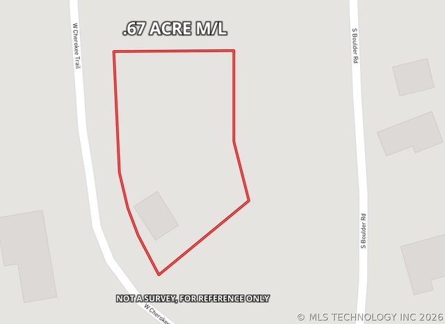 20388 W Cherokee Trail, Cookson, OK 74427