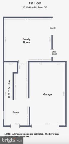 15 WICKLOW RD, Bear, DE 19701