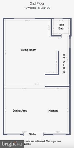 15 WICKLOW RD, Bear, DE 19701