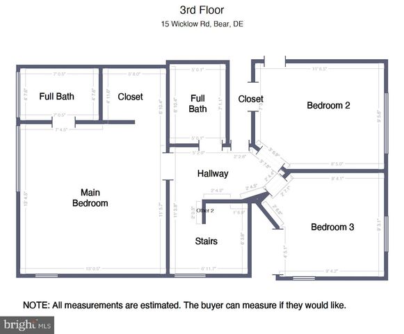 15 WICKLOW RD, Bear, DE 19701