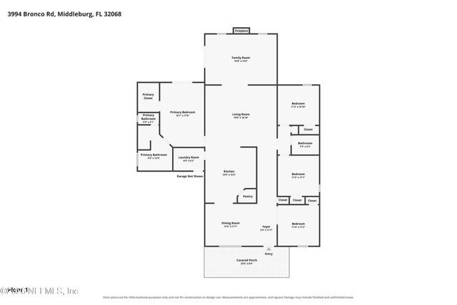 3994 BRONCO Road, Middleburg, FL 32068