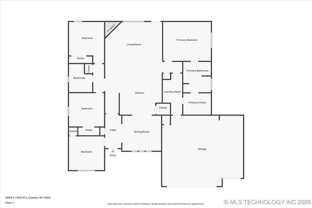 26365 E 115th Place S, Coweta, OK 74429