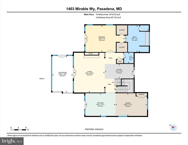 1403 MIRABLE WAY, Pasadena, MD 21122