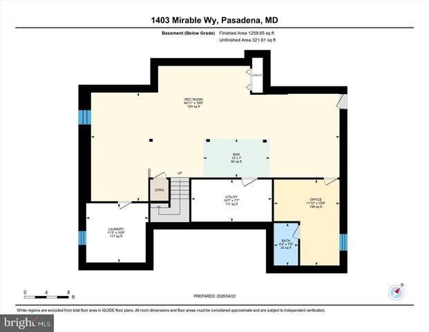 1403 MIRABLE WAY, Pasadena, MD 21122
