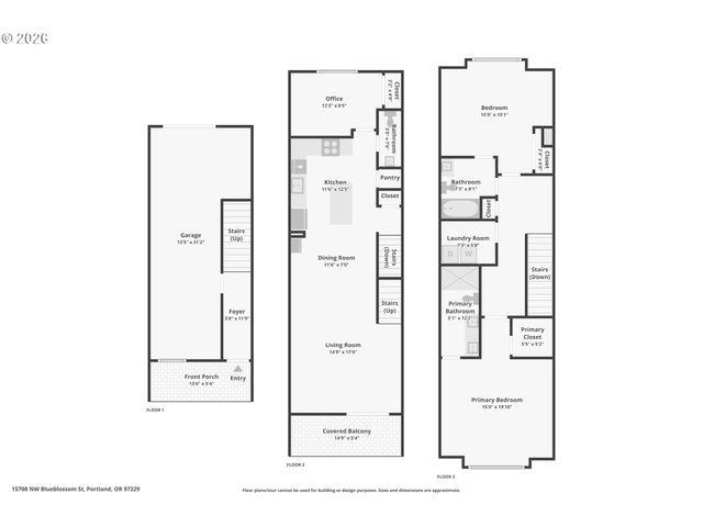 15708 Nw BLUEBLOSSOM St, Portland, OR 97229
