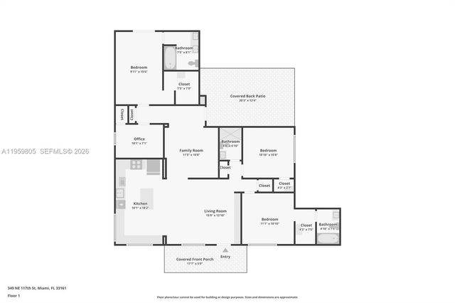 349 NE 117th St, Miami, FL 33161