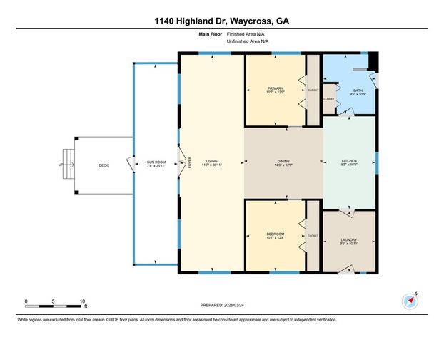 1140 Highland Drive, Waycross, GA 31503