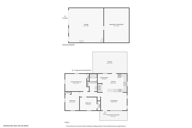 105 Baird Road, Mars Hill, NC 28754