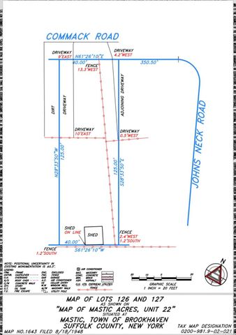 Commack Road, Shirley, NY 11967