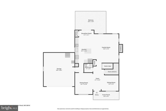 6844 WALKWAY CT, Bryans Road, MD 20616