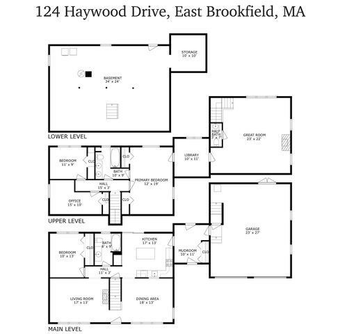 124 Haywood Drive, East Brookfield, MA 01515