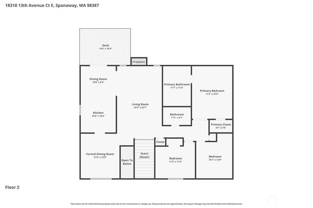 18318 13th Avenue Ct E, Spanaway, WA 98387