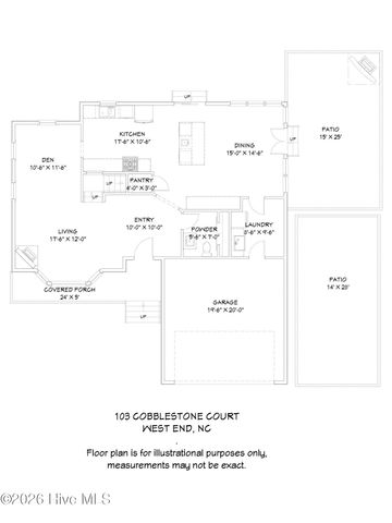 103 Cobblestone Court, West End, NC 27376