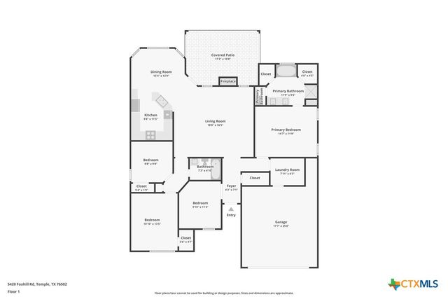 5420 Foxhill Road, Temple, TX 76502