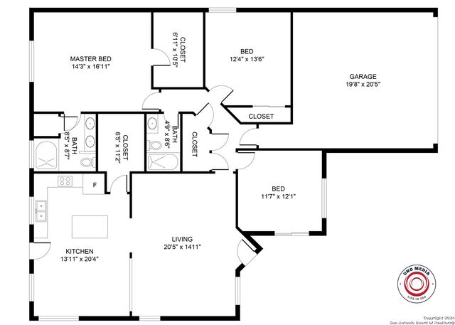 14346 Markham Ln, San Antonio, TX 78247