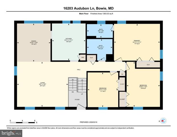 16203 AUDUBON LN, Bowie, MD 20716