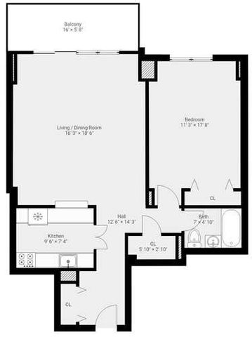 2 Hawthorne Pl 8C, Boston, MA 02114