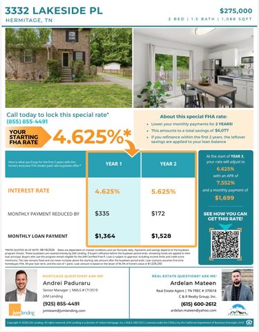 3332 Lakeside Pl, Hermitage, TN 37076