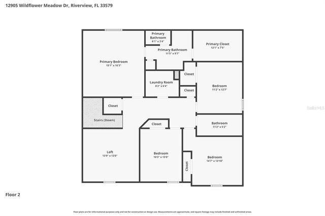 12905 WILDFLOWER MEADOW DRIVE, Riverview, FL 33579