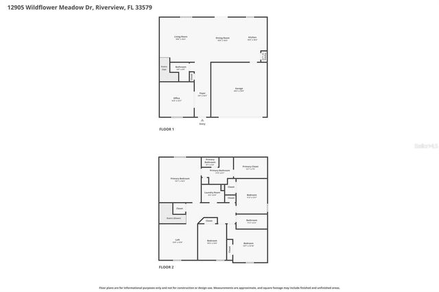 12905 WILDFLOWER MEADOW DRIVE, Riverview, FL 33579
