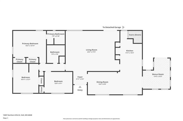 15007 Northern Hills Drive, Holt, MO 64068