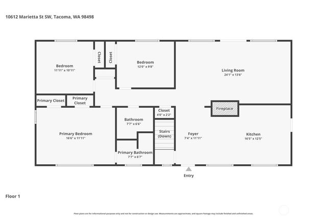 10612 Marietta Street SW, Tacoma, WA 98498