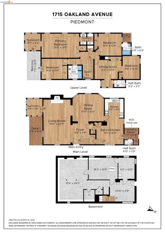 1715 Oakland Ave, Piedmont, CA 94611
