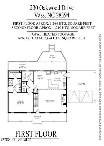 230 Oakwood Drive, Vass, NC 28394