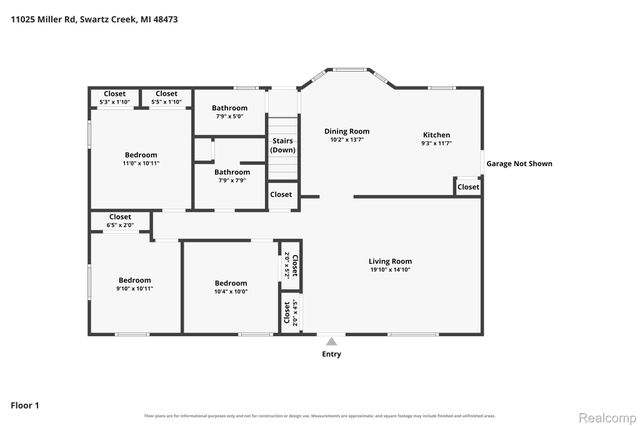 11025 Miller Road, Gaines Township, MI 48473