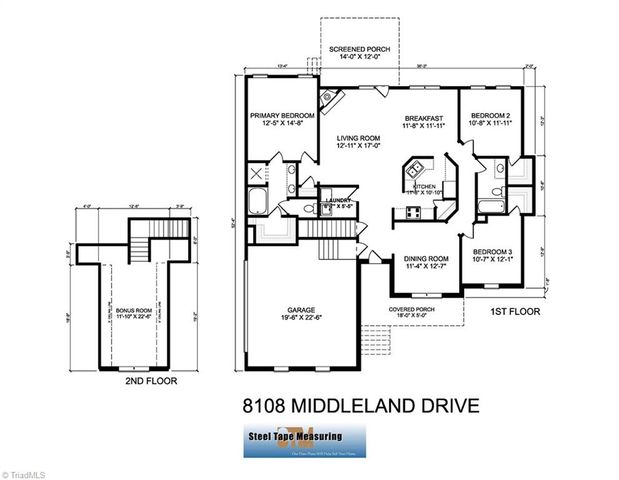 8108 Middleland Drive, Browns Summit, NC 27214
