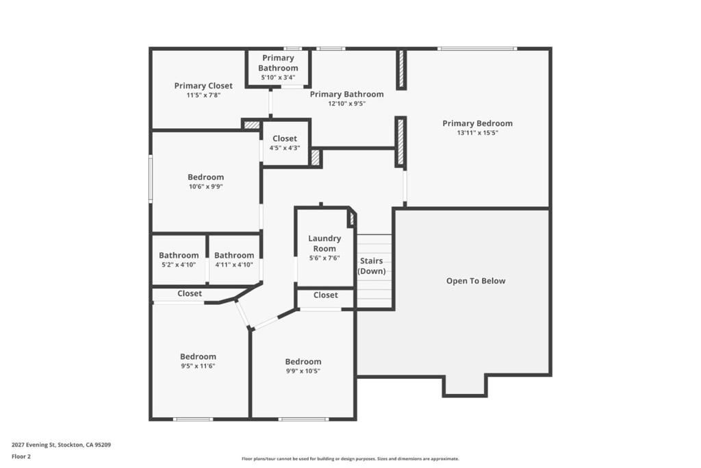 Image 58 of property listing at 2027 Evening St, Stockton, CA 95209