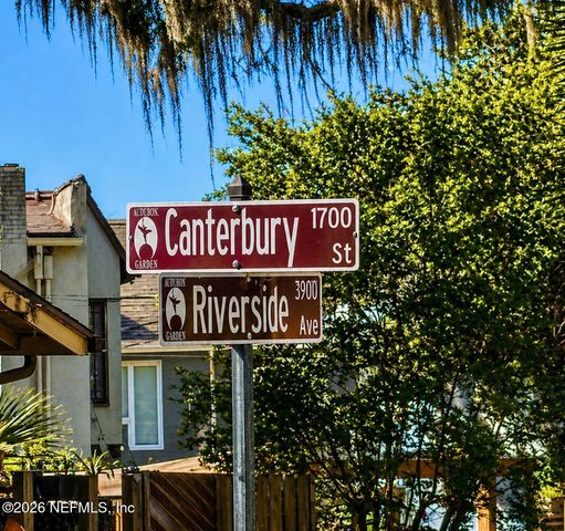 1765 CANTERBURY Street, Jacksonville, FL 32205