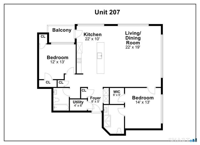 33 North Water Street 207, Norwalk, CT 06854