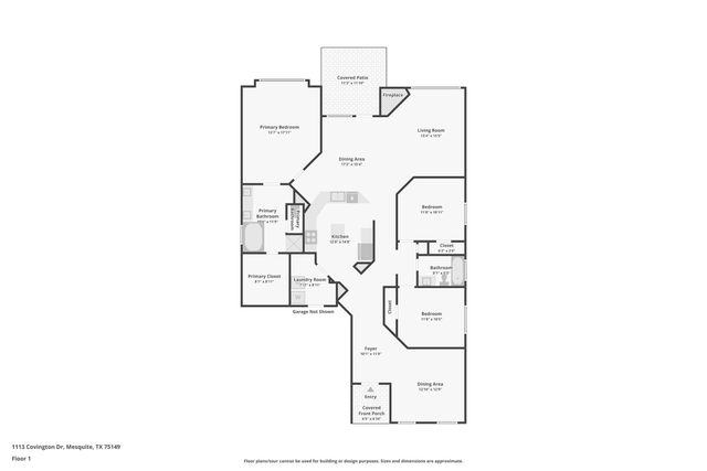 1113 Covington Drive, Mesquite, TX 75149