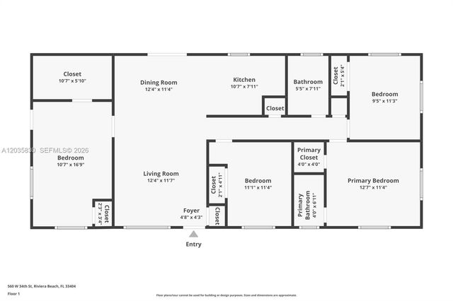560 W 34th Street, Riviera Beach, FL 33404