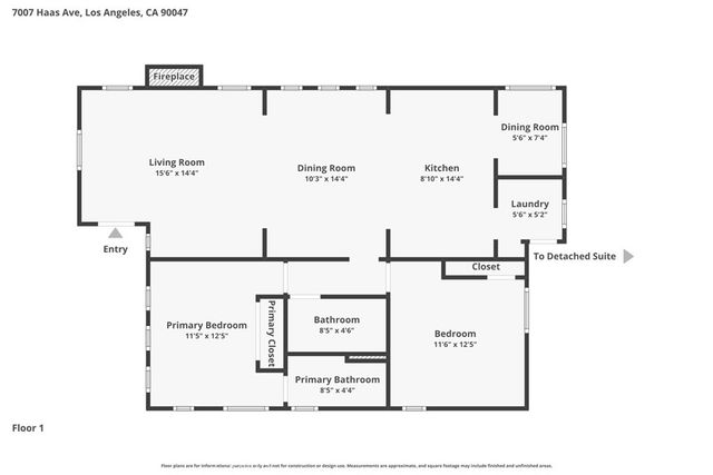 7007 Haas, Los Angeles, CA 90047