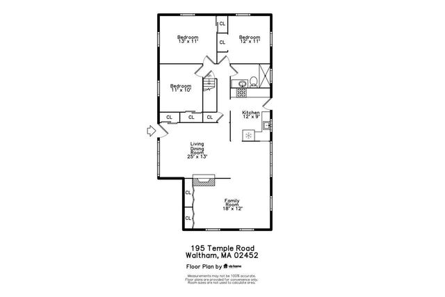 195 Temple Road, Waltham, MA 02452