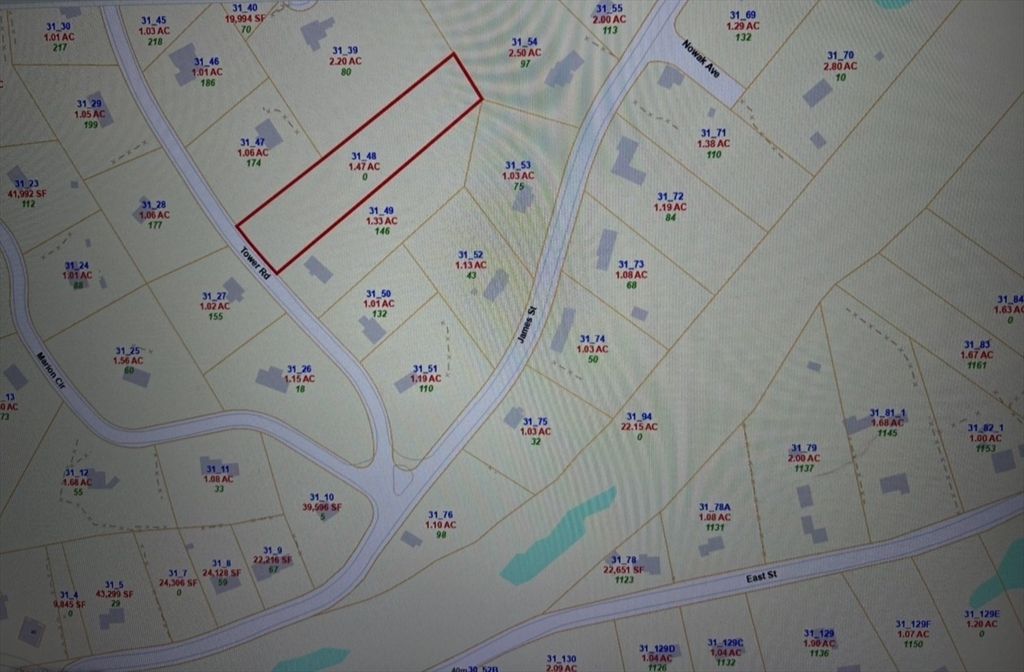 Lot 28 Tower Road, Ludlow, MA 01056