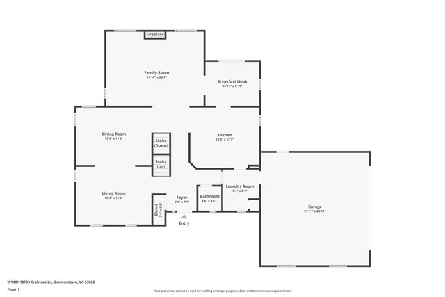 W148N10759 Crabtree LANE, Germantown, WI 53022