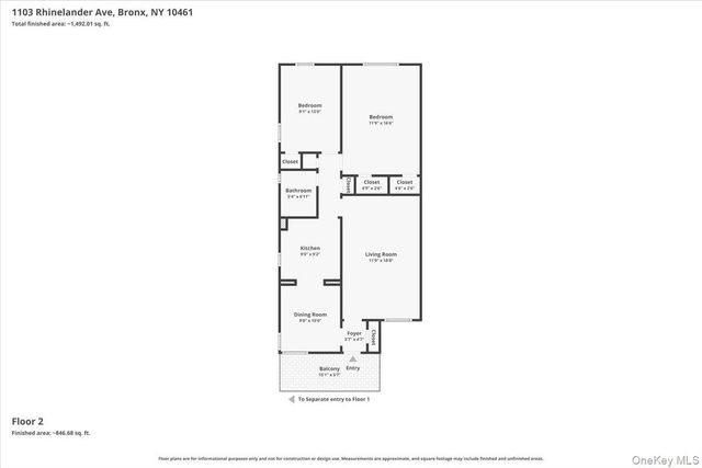 1103 Rhinelander Avenue, Bronx, NY 10461