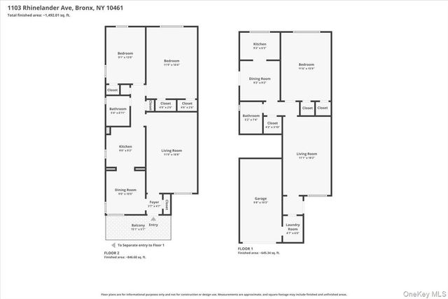 1103 Rhinelander Avenue, Bronx, NY 10461