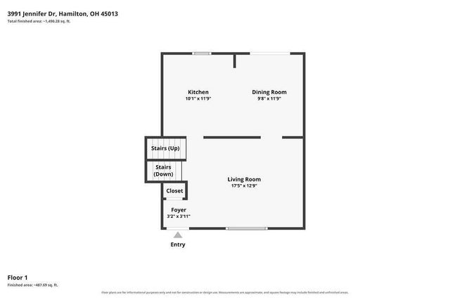 3991 Jennifer Drive, Hamilton, OH 45013
