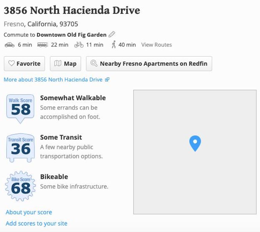 Image 39 of property listing at 3856 N Hacienda Drive, Fresno, CA 93705