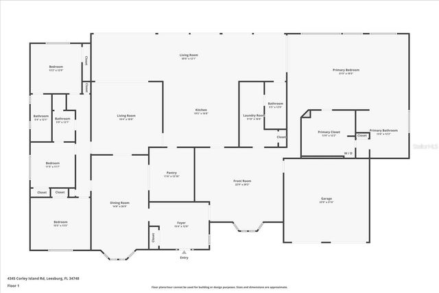 4345 CORLEY ISLAND ROAD, Leesburg, FL 34748