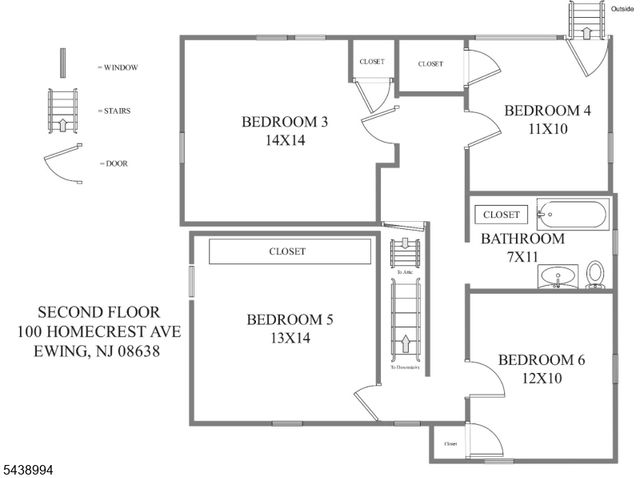 100 Homecrest Ave, Ewing Twp., NJ 08638