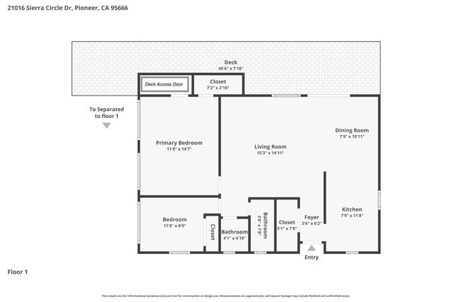 21016 Sierra Circle Dr, Pioneer, CA 95666