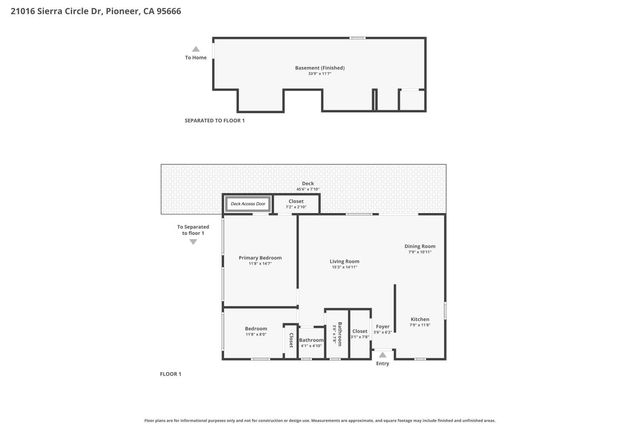 21016 Sierra Circle Dr, Pioneer, CA 95666