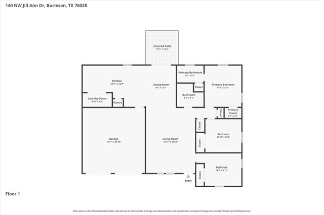 140 Jill Ann Drive, Burleson, TX 76028