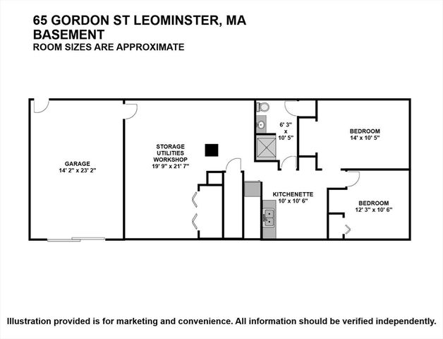 65 Gordon Street, Leominster, MA 01453