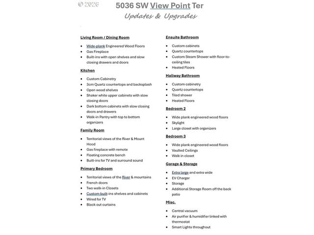 5036 Sw VIEW POINT Ter, Portland, OR 97239